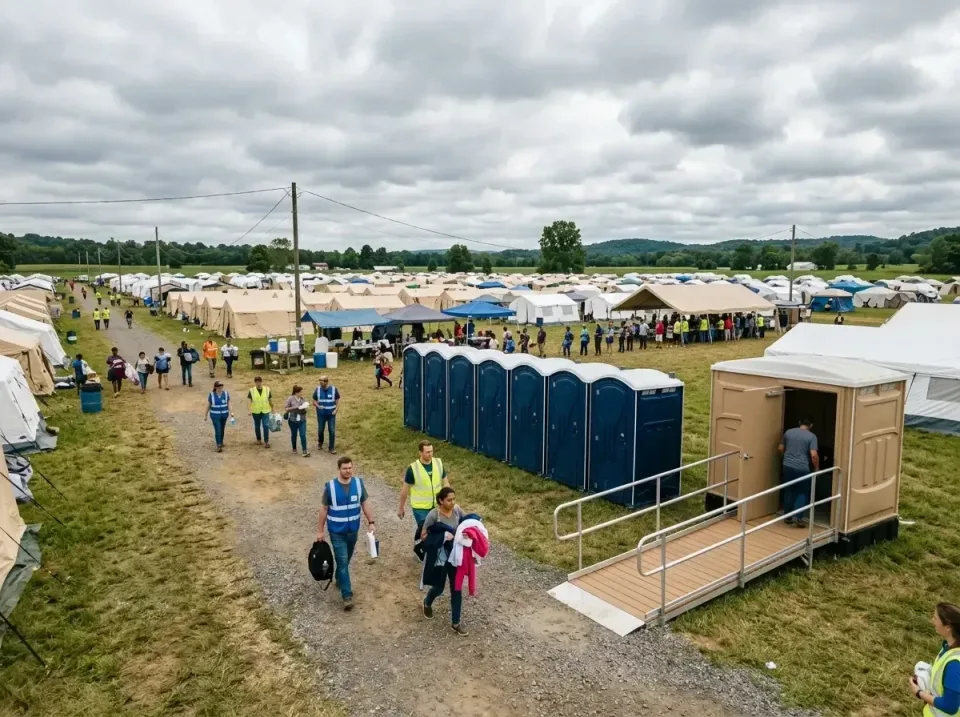 disaster-relief-camp-restrooms-010 — frequently asked questions, Dumpster & Portable Bathrooms Rental in Mount Gilead, OH